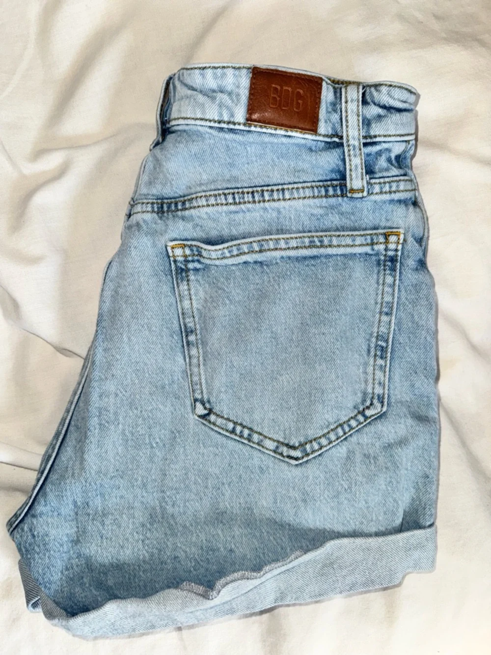 BDG Urban Outfitters Denim Light Wash  Shorts - Picture 3 of 4